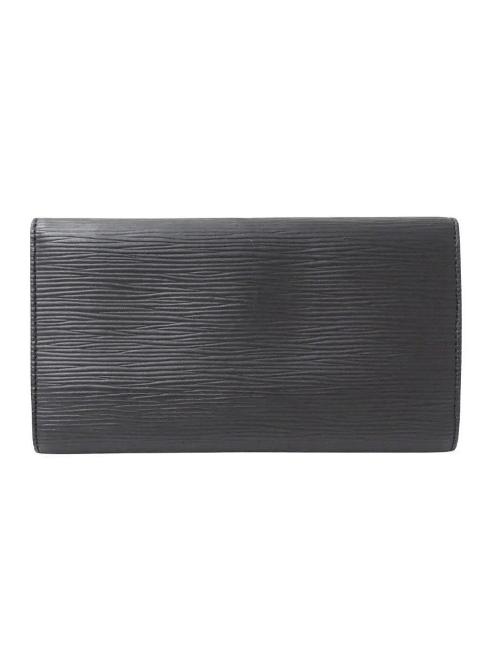 Louis Vuitton Wallet Epi Leather Porto Tresor International Noir Black Large